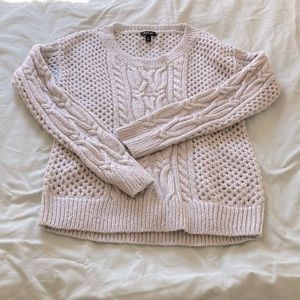 Gray sweater